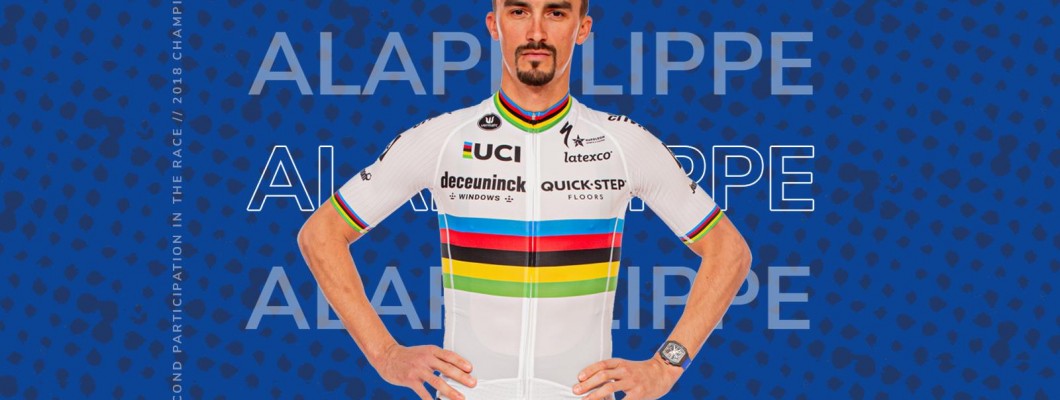 Alaphilippe, Elite-Champion der UCI-Weltmeisterschaft der Männer
