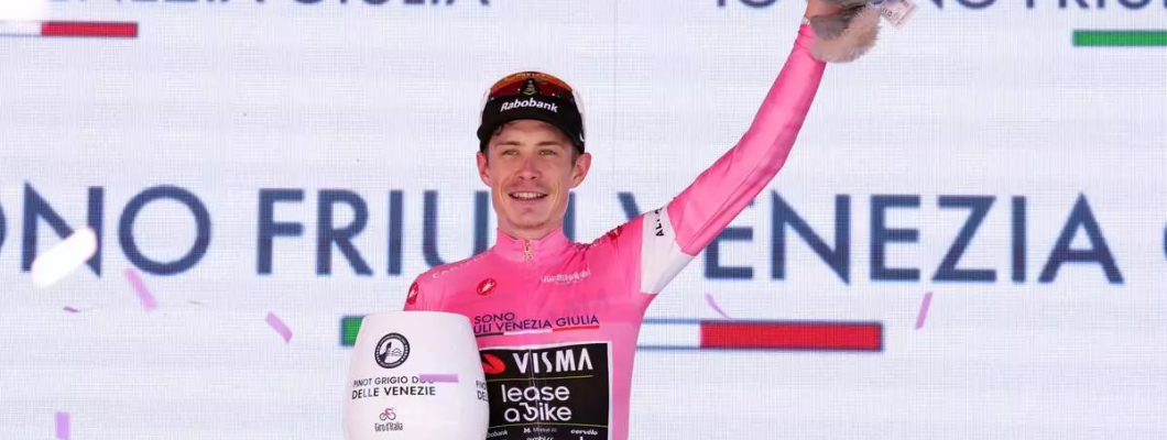 Jonas Vingegaard gewinnt die 3 Etappe des Giro d'Italia
