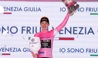 Jonas Vingegaard gewinnt die 3 Etappe des Giro d'Italia