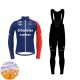 Baloise TREK Lions 2024 Herren Radtrikot Langarm + Trägerhose Lange (Winter Thermal Fleece) N001