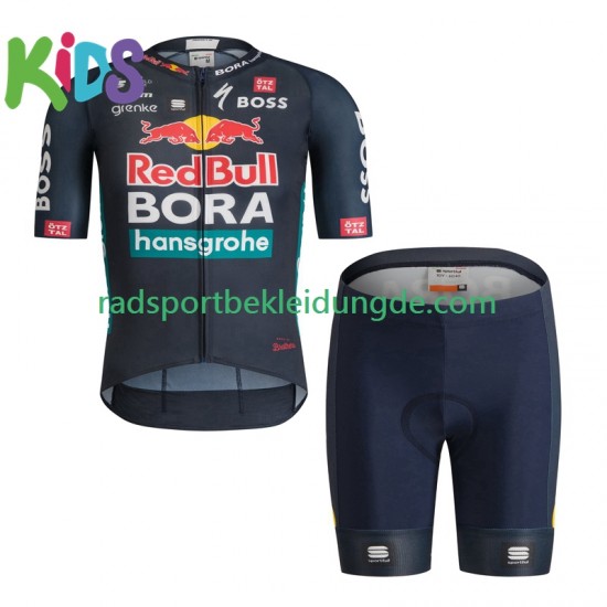 Bora-Hansgrohe 2024 Kinder Fahrradtrikot + Radhose