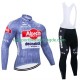 Alpecin Deceuninck 2024 Herren Radtrikot Langarm + Trägerhose Lange