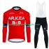 Arkea Bb Hotels 2024 Herren Radtrikot Langarm + Trägerhose Lange