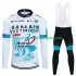Bahrain Victorious 2024 Herren Radtrikot Langarm + Trägerhose Lange