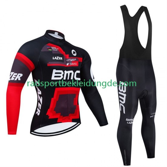Bmc Suisse 2024 Herren Radtrikot Langarm + Trägerhose Lange