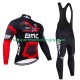 Bmc Suisse 2024 Herren Radtrikot Langarm + Trägerhose Lange