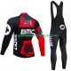 Bmc Suisse 2024 Herren Radtrikot Langarm + Trägerhose Lange