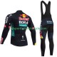 Bora Hansgrohe 2024 Herren Radtrikot Langarm + Trägerhose Lange