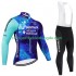 Decathlon Ag2R 2024 Herren Radtrikot Langarm + Trägerhose Lange N001