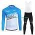 Decathlon Ag2R 2024 Herren Radtrikot Langarm + Trägerhose Lange