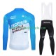 Decathlon Ag2R 2024 Herren Radtrikot Langarm + Trägerhose Lange