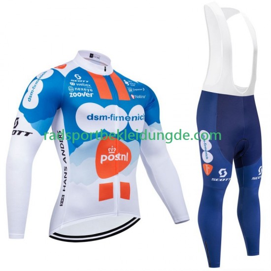 Dsm 2024 Herren Radtrikot Langarm + Trägerhose Lange