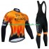 Efapel 2024 Herren Radtrikot Langarm + Trägerhose Lange