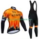 Efapel 2024 Herren Radtrikot Langarm + Trägerhose Lange