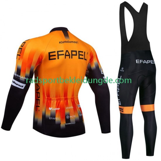 Efapel 2024 Herren Radtrikot Langarm + Trägerhose Lange