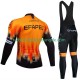 Efapel 2024 Herren Radtrikot Langarm + Trägerhose Lange