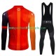 Ineos Grenadier 2024 Herren Radtrikot Langarm + Trägerhose Lange