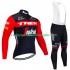 Trek Segafredo 2023 Herren Radtrikot Langarm + Trägerhose Lange