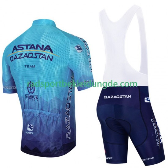 Astana Qazaqstan 2023 Herren Fahrradtrikot +Trägershort