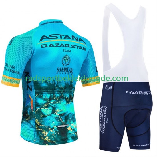 Astana Qazaqstan 2024 Team Herren Fahrradtrikot +Trägershort