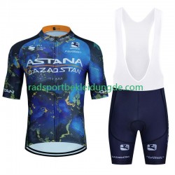 Astana Qazaqstan 2024 Herren Fahrradtrikot +Trägershort