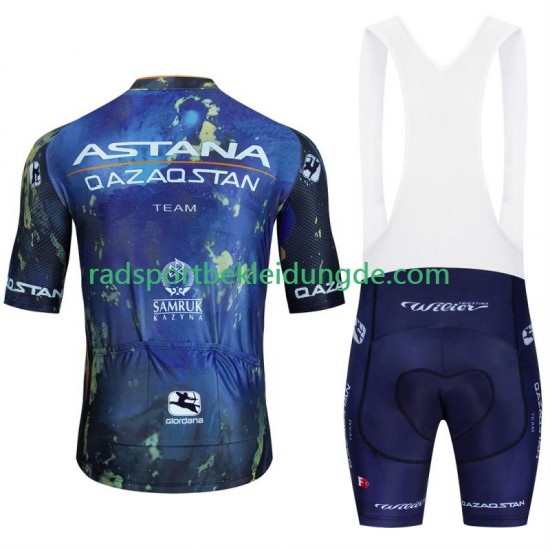 Astana Qazaqstan 2024 Herren Fahrradtrikot +Trägershort