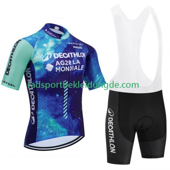 Decathlon Ag2R 2024 Herren Fahrradtrikot +Trägershort N001