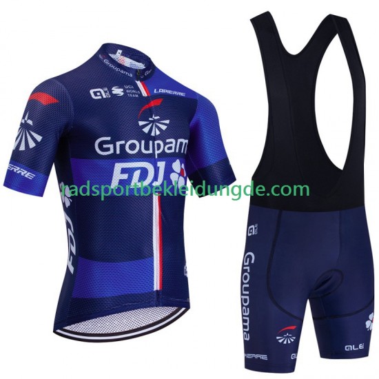 Fdj Groupama 2023 Herren Fahrradtrikot +Trägershort