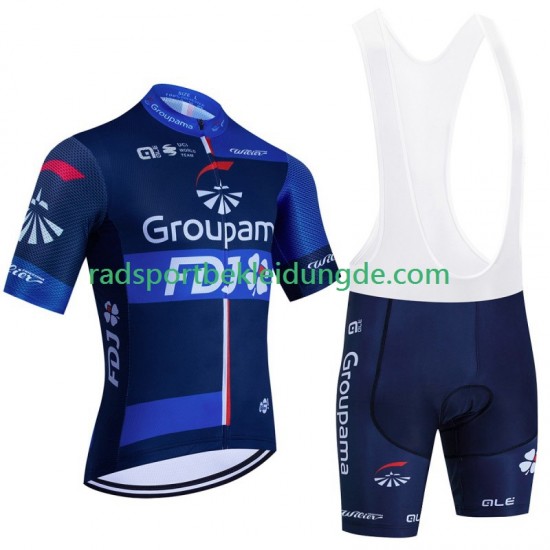 Fdj Groupama 2024 Herren Fahrradtrikot +Trägershort