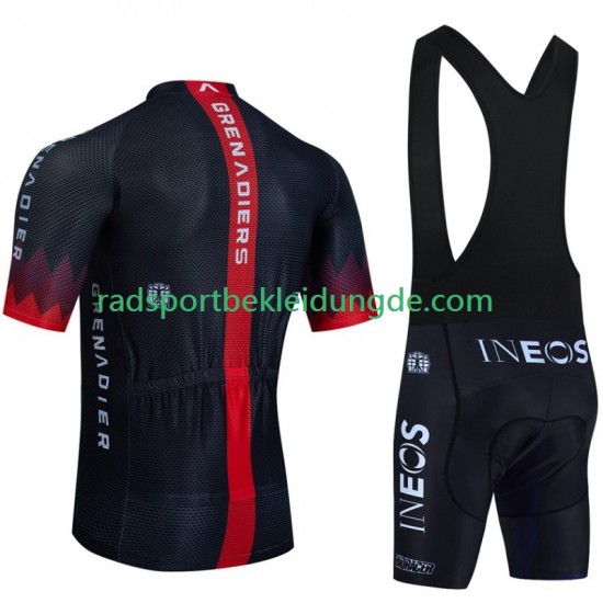 Ineos Grenadier 2023 Noir Herren Fahrradtrikot +Trägershort