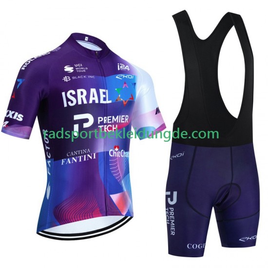 Israel 2023 Herren Fahrradtrikot +Trägershort