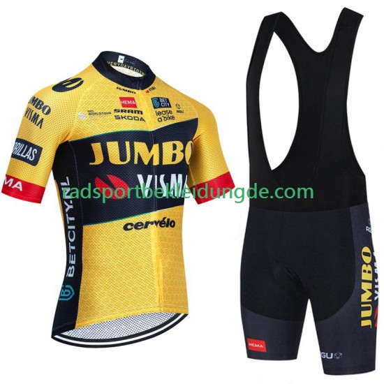 Jumbo Visma 2023 Herren Fahrradtrikot +Trägershort