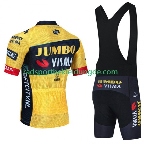 Jumbo Visma 2023 Herren Fahrradtrikot +Trägershort