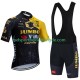 Jumbo Visma Tdf Velodrome 2023 Herren Fahrradtrikot +Trägershort