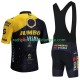 Jumbo Visma Tdf Velodrome 2023 Herren Fahrradtrikot +Trägershort