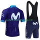 Movistar 2023 Herren Fahrradtrikot +Trägershort