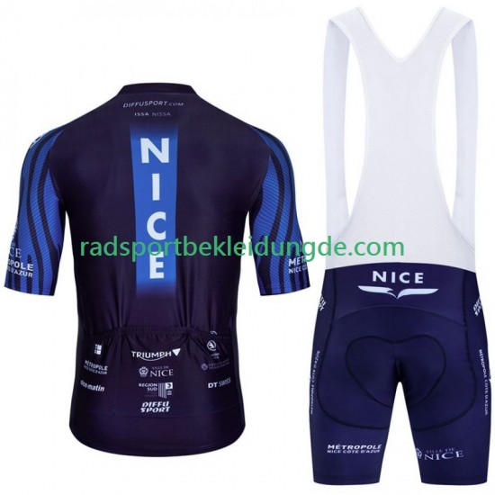 Nice Metropole Cote D Azur 2023 Herren Fahrradtrikot +Trägershort