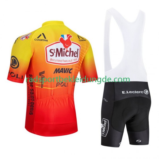 St Michel Auber 93 Mavic 2024 Herren Fahrradtrikot +Trägershort