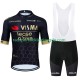 Visma Lease A Bike 2024 Black Herren Fahrradtrikot +Trägershort