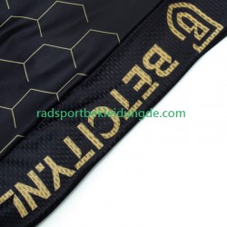 Visma Lease A Bike 2024 Black Herren Fahrradtrikot +Trägershort