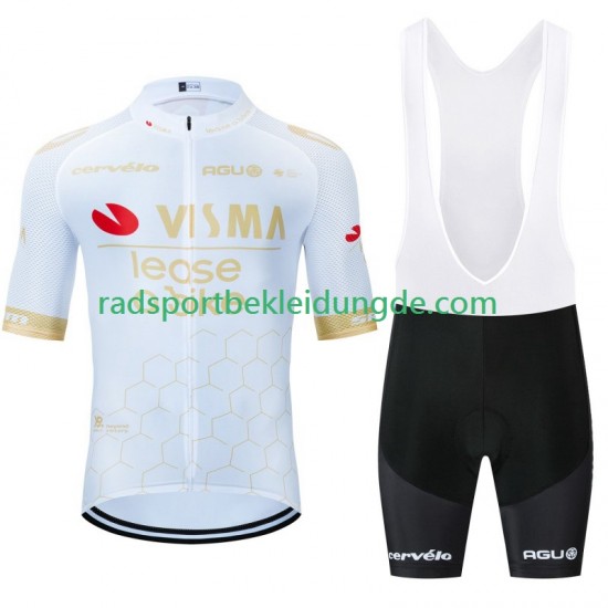 Visma Lease A Bike 2024 Herren Fahrradtrikot +Trägershort N001
