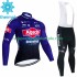 Alpecin Deceuninck 2023 Herren Radtrikot Langarm + Trägerhose Lange (Winter Thermal Fleece)