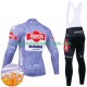 Alpecin Deceuninck 2024 Herren Radtrikot Langarm + Trägerhose Lange (Winter Thermal Fleece)
