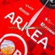 Arkea Bb Hotels Excalibur 2024 Herren Radtrikot Langarm + Trägerhose Lange (Winter Thermal Fleece)