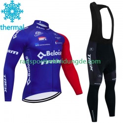 Baloise Trek 2023 Herren Radtrikot Langarm + Trägerhose Lange (Winter Thermal Fleece)