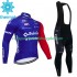 Baloise Trek 2023 Herren Radtrikot Langarm + Trägerhose Lange (Winter Thermal Fleece)
