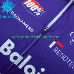 Baloise Trek 2023 Herren Radtrikot Langarm + Trägerhose Lange (Winter Thermal Fleece)