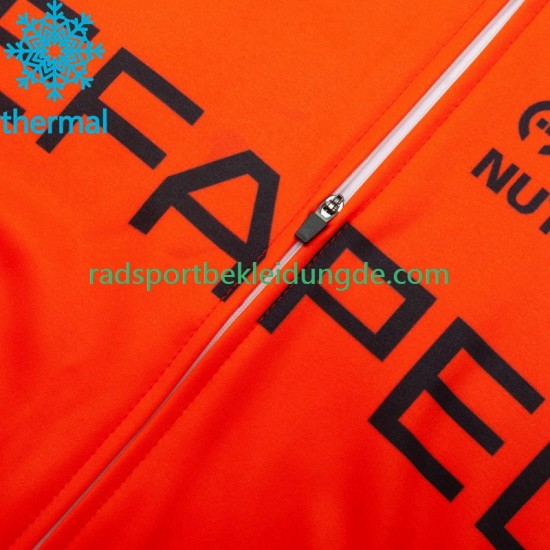 Efapel 2023 Herren Radtrikot Langarm + Trägerhose Lange (Winter Thermal Fleece)