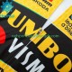 Jumbo Visma 2023 Herren Radtrikot Langarm + Trägerhose Lange (Winter Thermal Fleece)