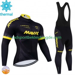 Mavic 2024 Herren Radtrikot Langarm + Trägerhose Lange (Winter Thermal Fleece)